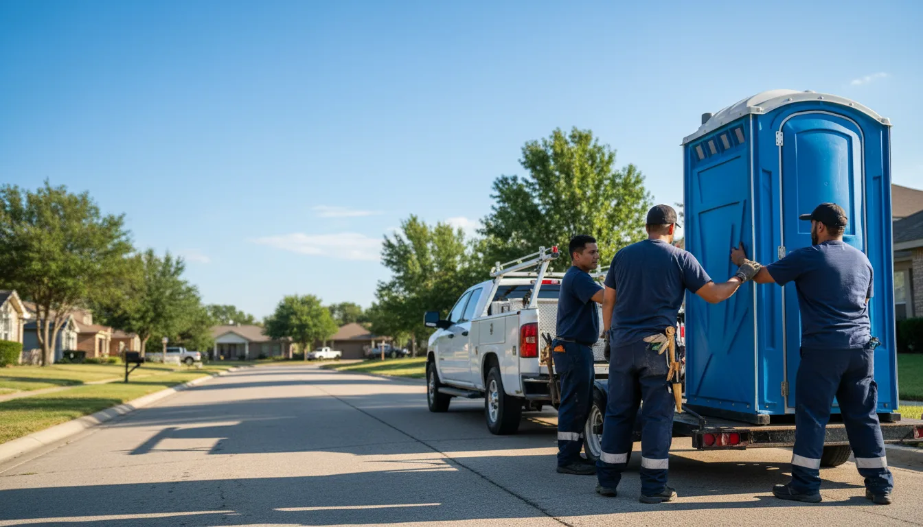 Portable Toilet Rental in Montgomery, TX near me